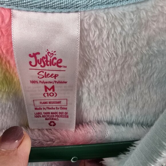 Justice Girls Medium Tie-Dye Long Sleeve Pajamas - Picture 6 of 13